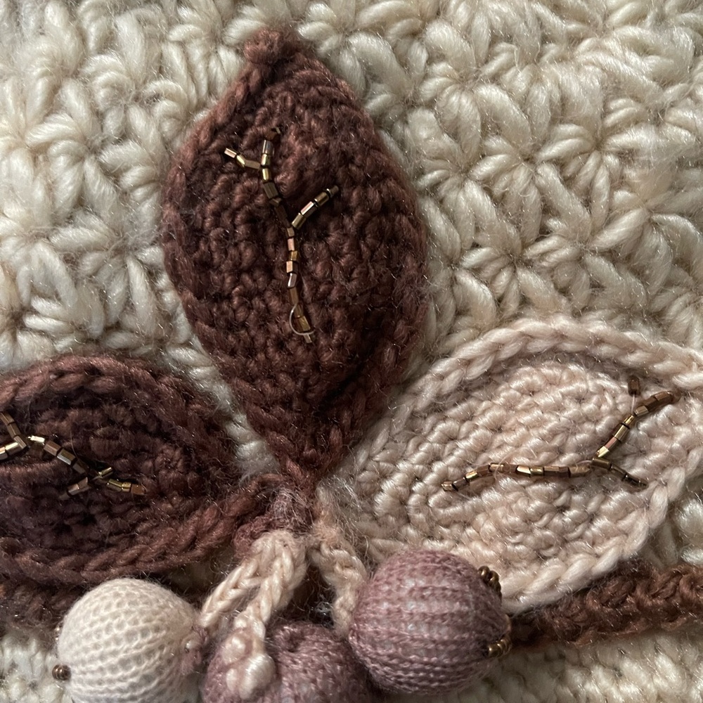 Vintage Looking Granny Boho Crochet Hat - Picture 5 of 5